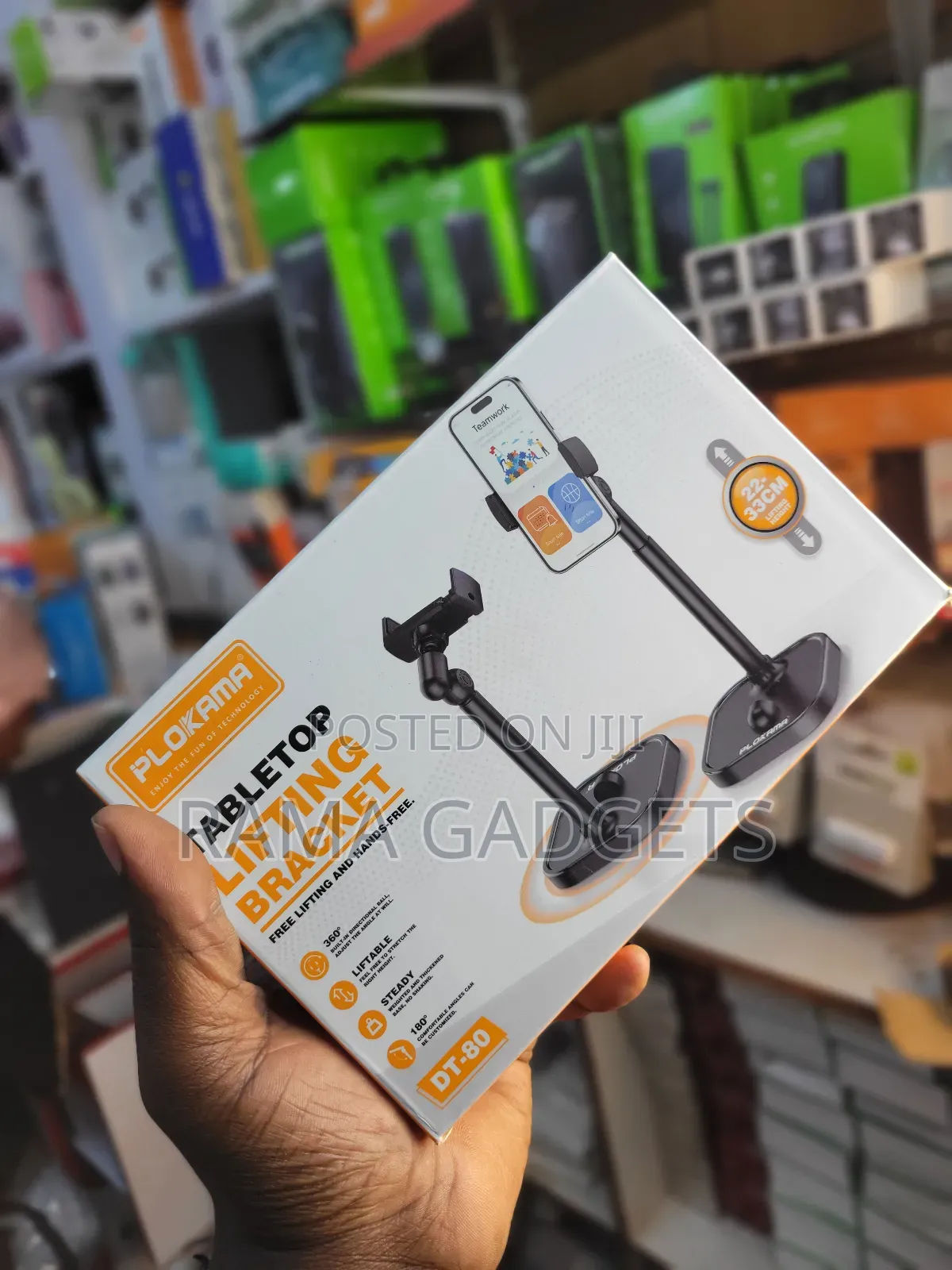 Plokama Dt-80 Tabletop Phone Tablet Holder – Adjustable