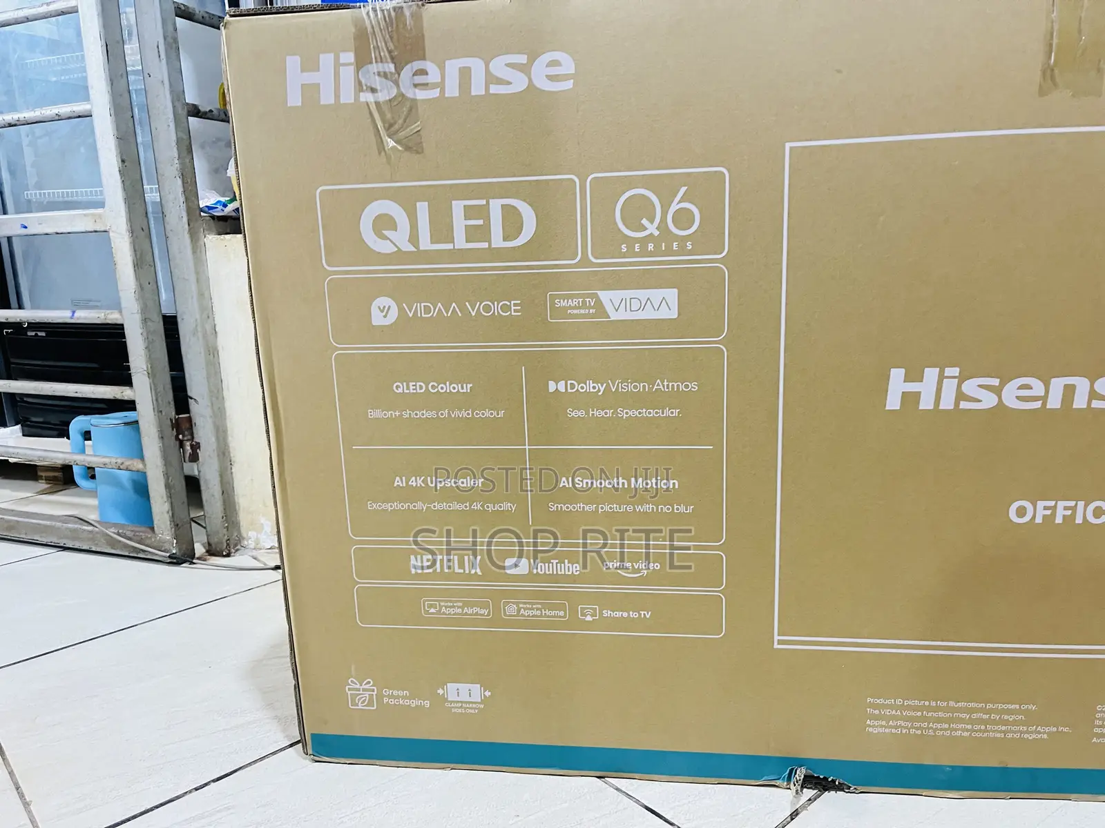 Hisense 55 Inches Q6 Series Qled Vida TVS