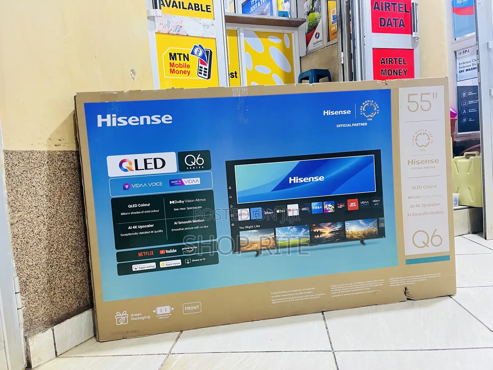 Hisense Q6 Series 55 Inches Original Tv