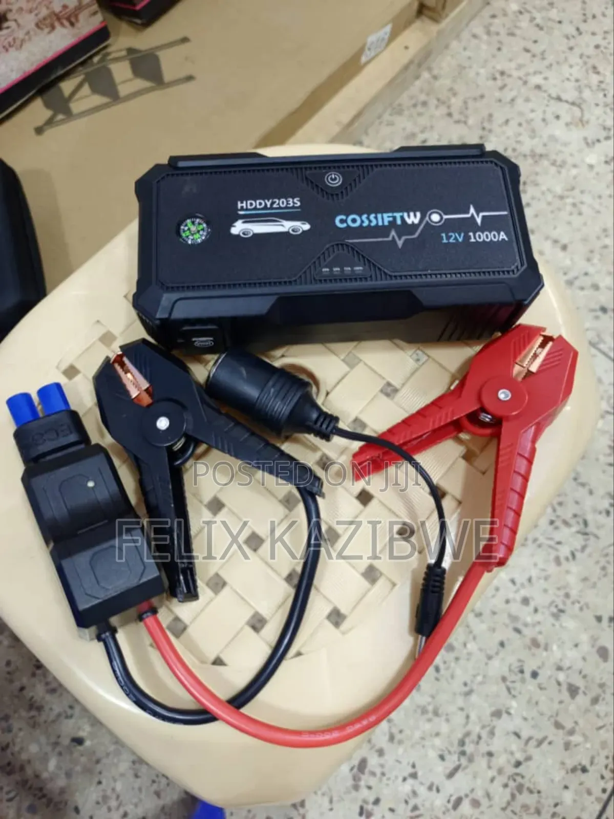 High-Density Portable Lithium Jump Starter.