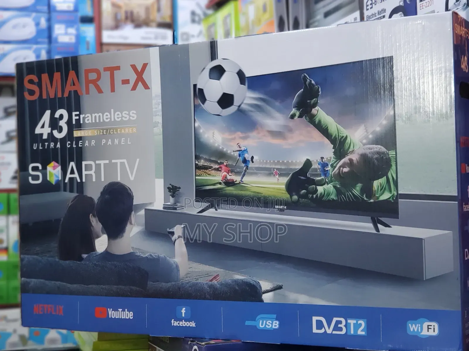 Original 43 Inch Smart Tv - Wifi + Youtube Ready