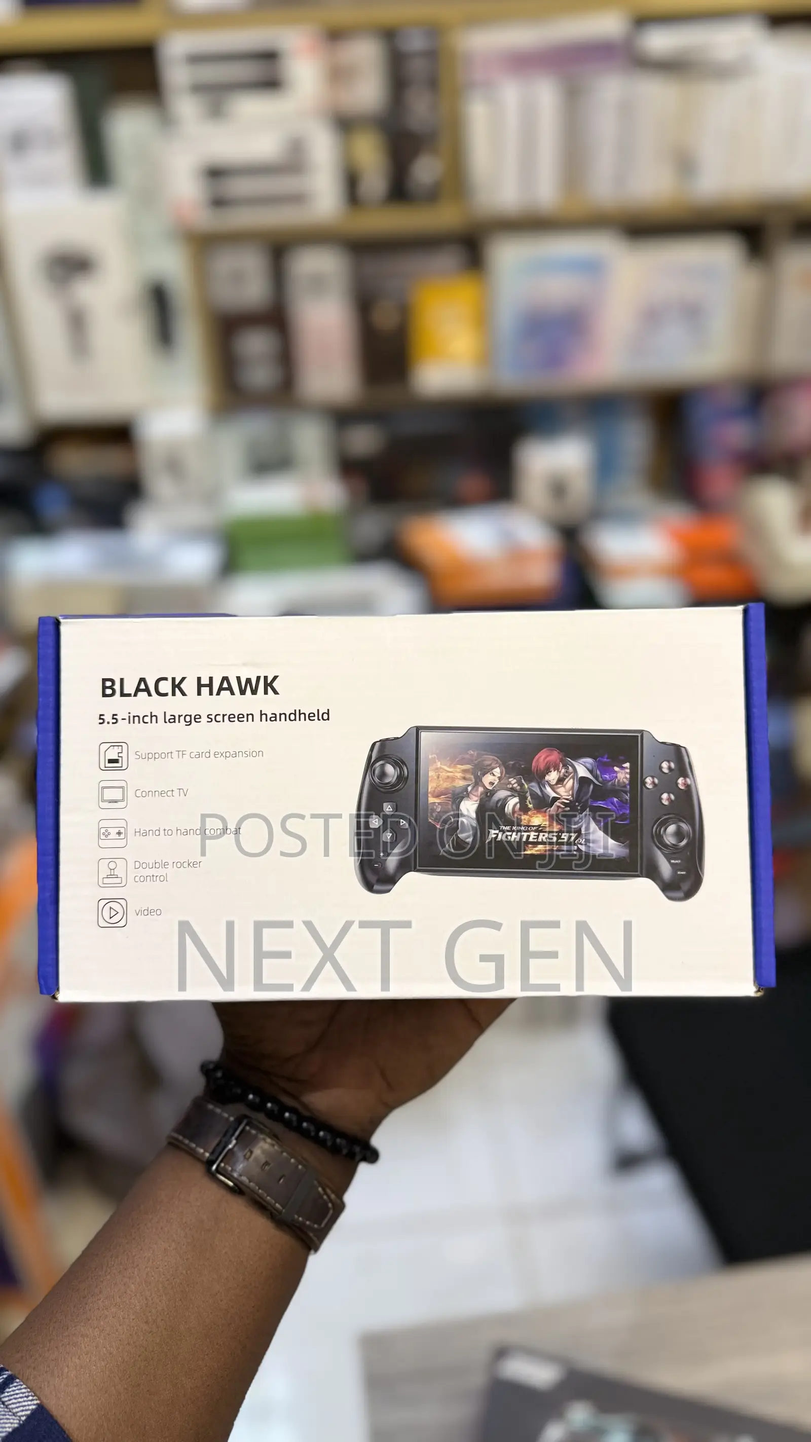 Black Hawk X13 Handheld Retro Game Console With 12,500
