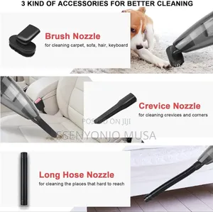 Mini Cordless Handheld Vacuum Cleaner - 120w 3200pa Suction.