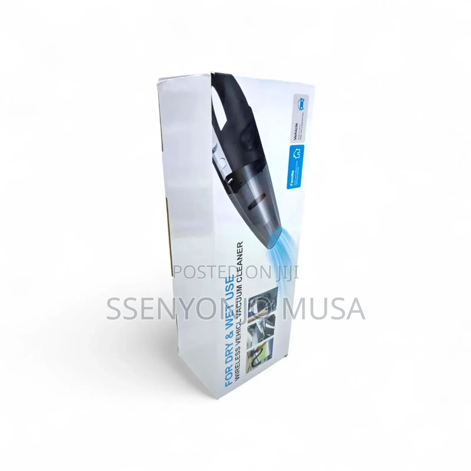 Mini Cordless Handheld Vacuum Cleaner - 120w 3200pa Suction.