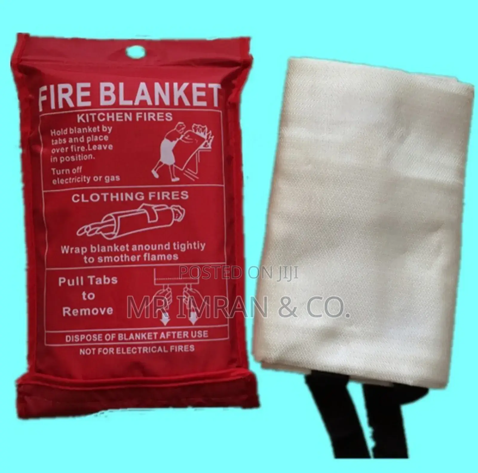 Fire Blanket Designed For Safety In Kitchens