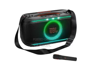 JBL Partybox On‐The‐Go 2 Portable Party Speaker (With Two Mics)