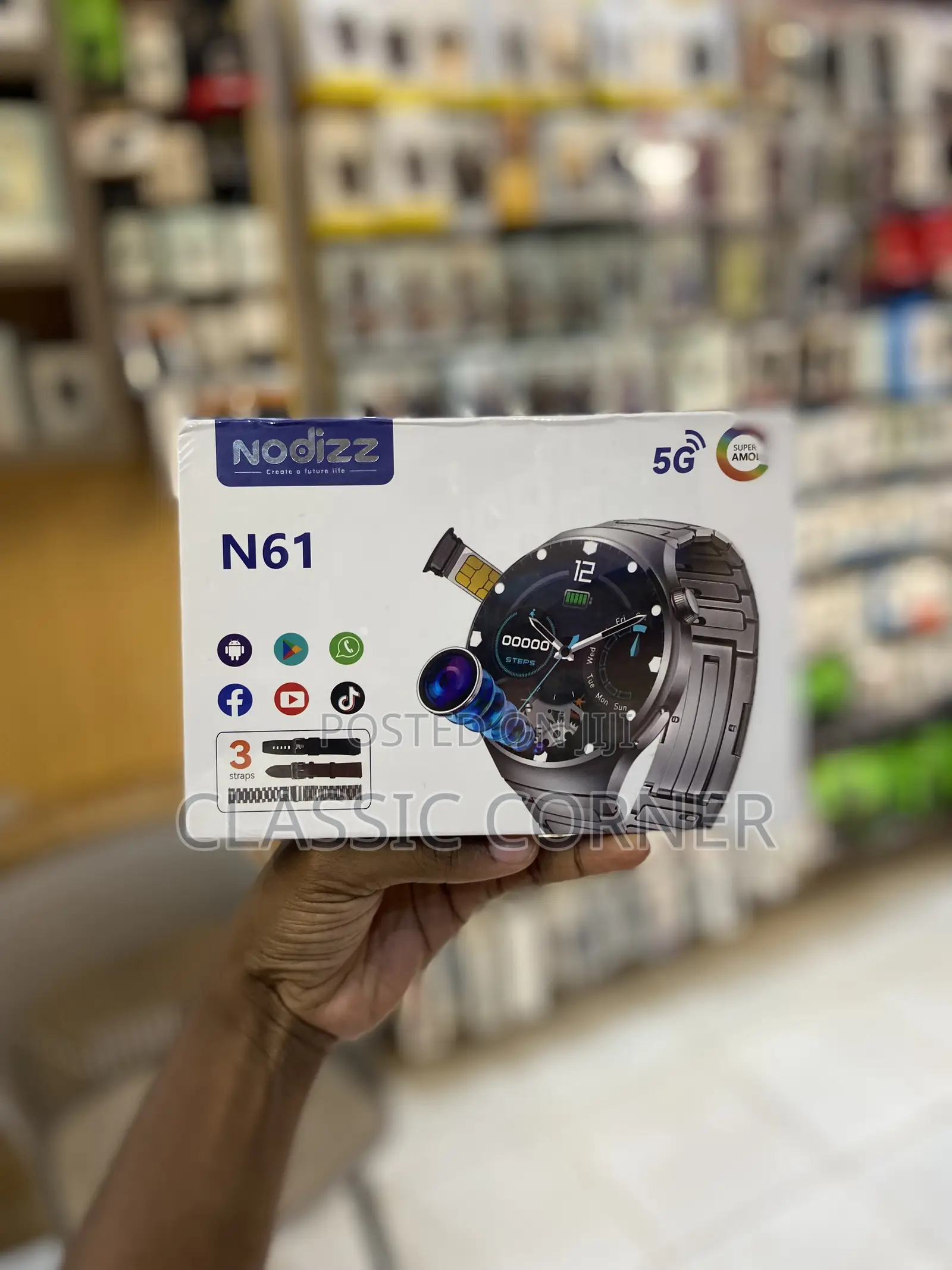 Nodizz N61 Simcard Smart Watch