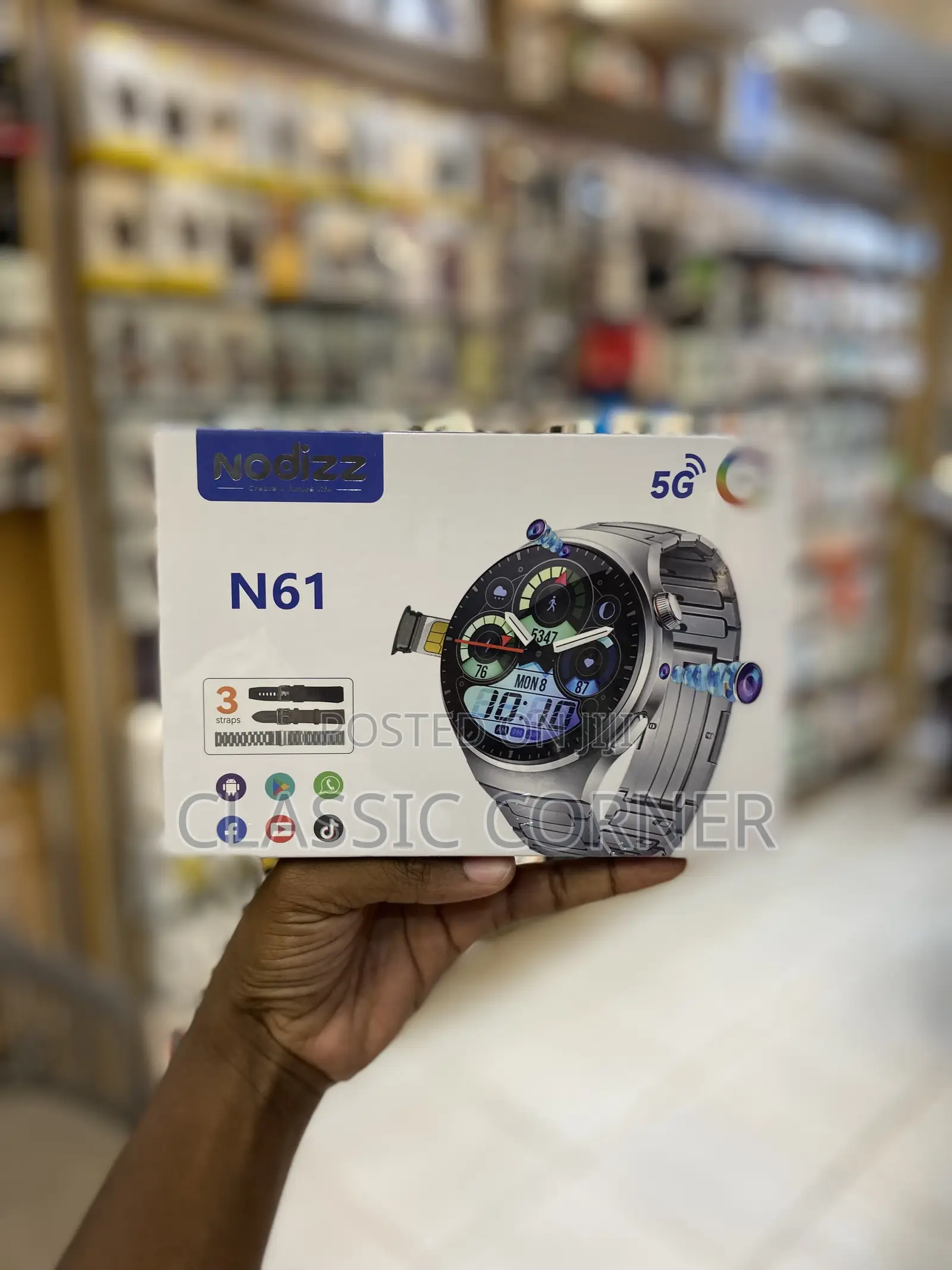 Nodizz N61 Simcard Smart Watch
