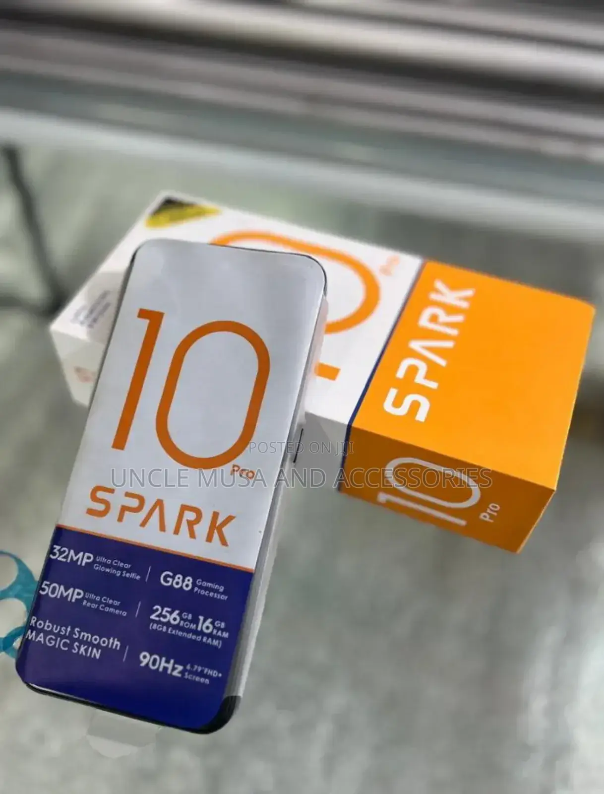 New Tecno Spark 10 Pro 256 GB Black