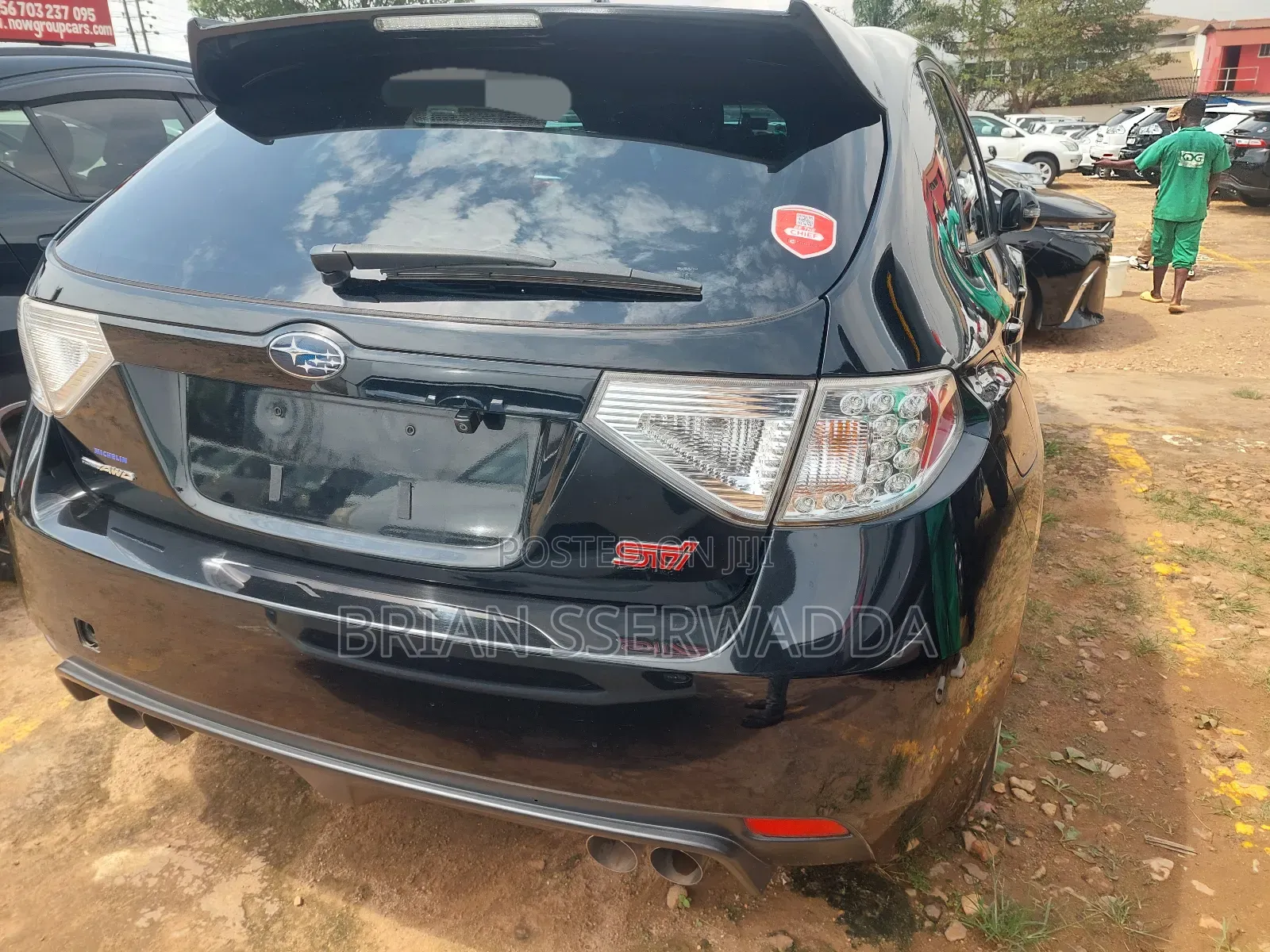 Subaru Impreza WRX STI 2.0 AWD 2012 Black