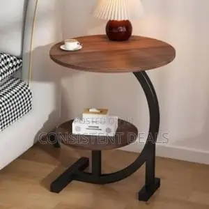 C Shaped Sofa Side Coffee  Table