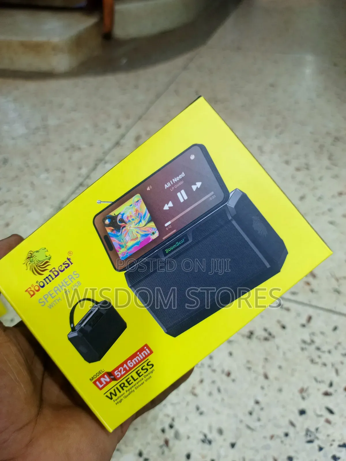 Boombest Ln-5216mini Wireless Speaker.