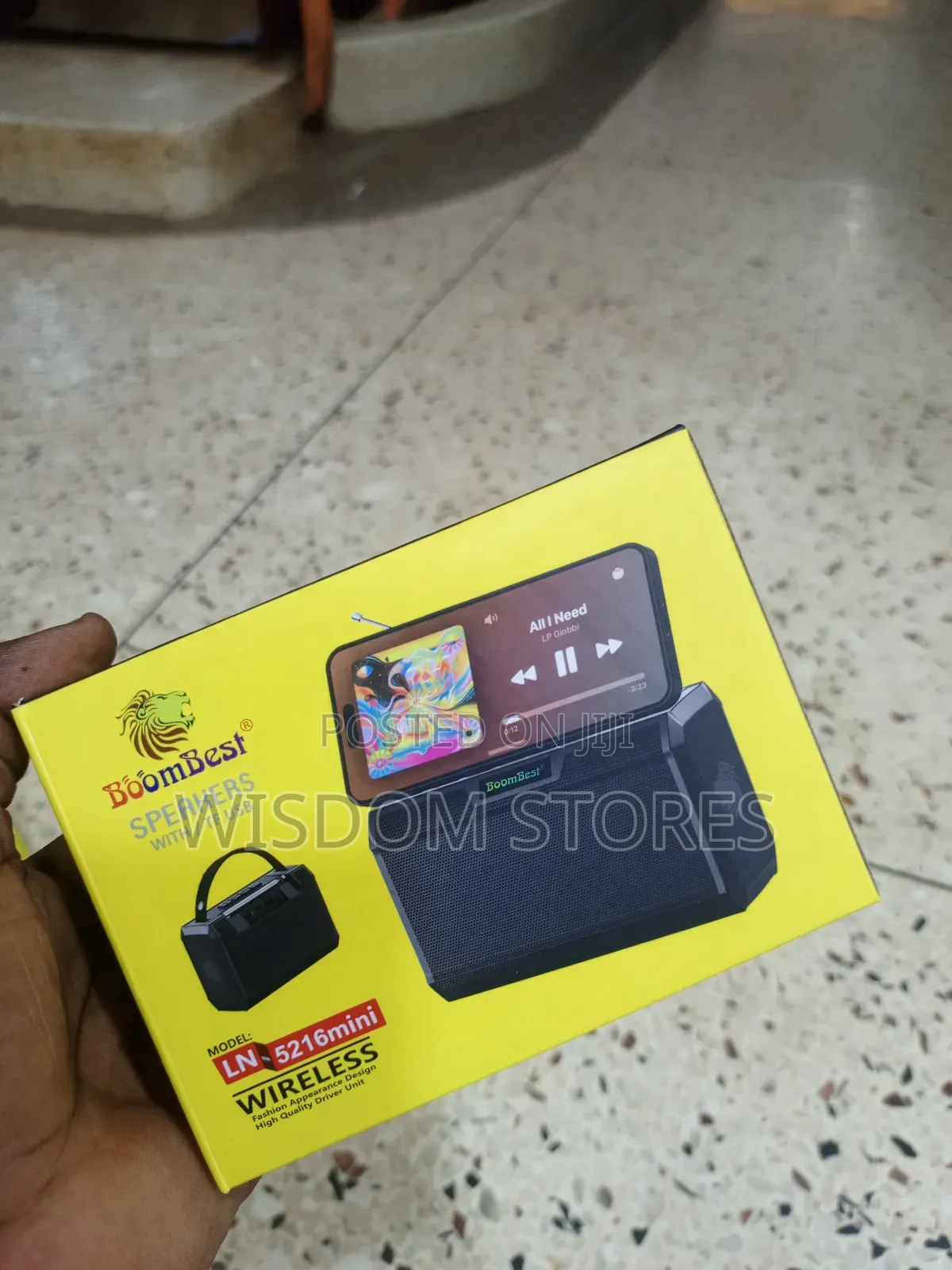 Boombest Ln-5216mini Wireless Speaker.