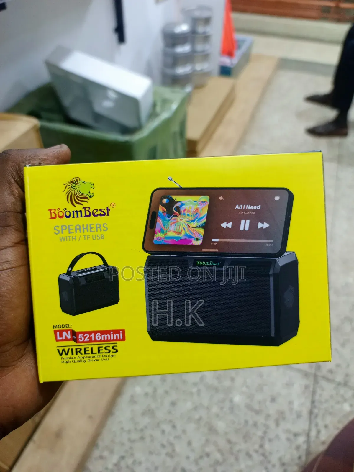 Boombest Ln-5216mini Portable Bluetooth Speaker