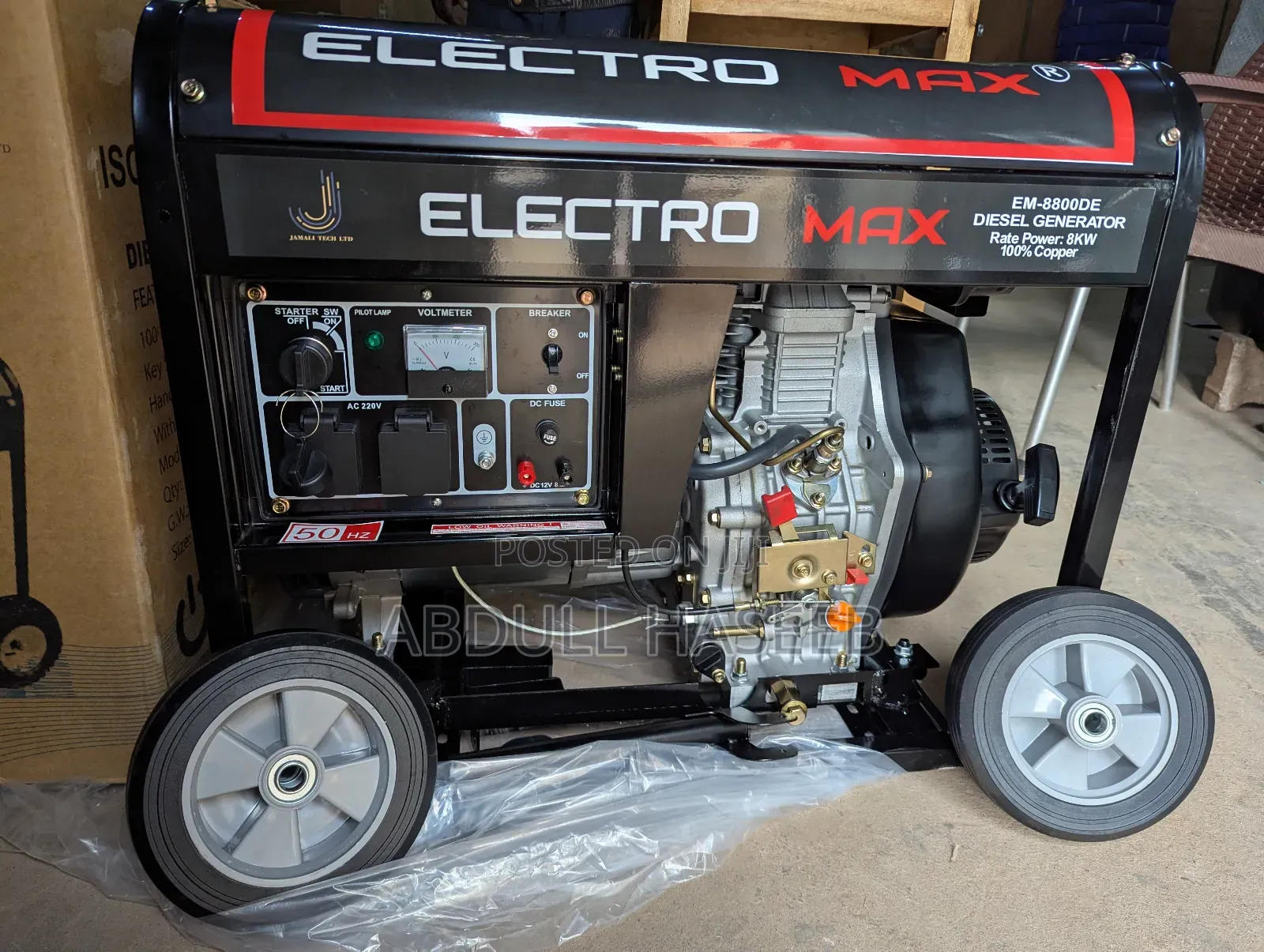 8kva Diesel Generator – Key Start | Heavy Duty | Reliable Power