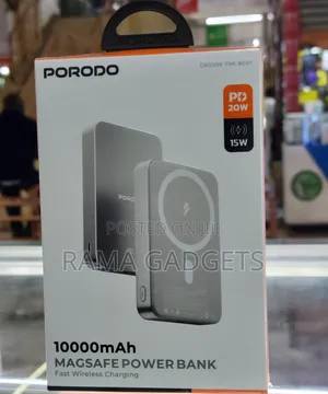 Porodo 10000mah Magsafe Power Bank.
