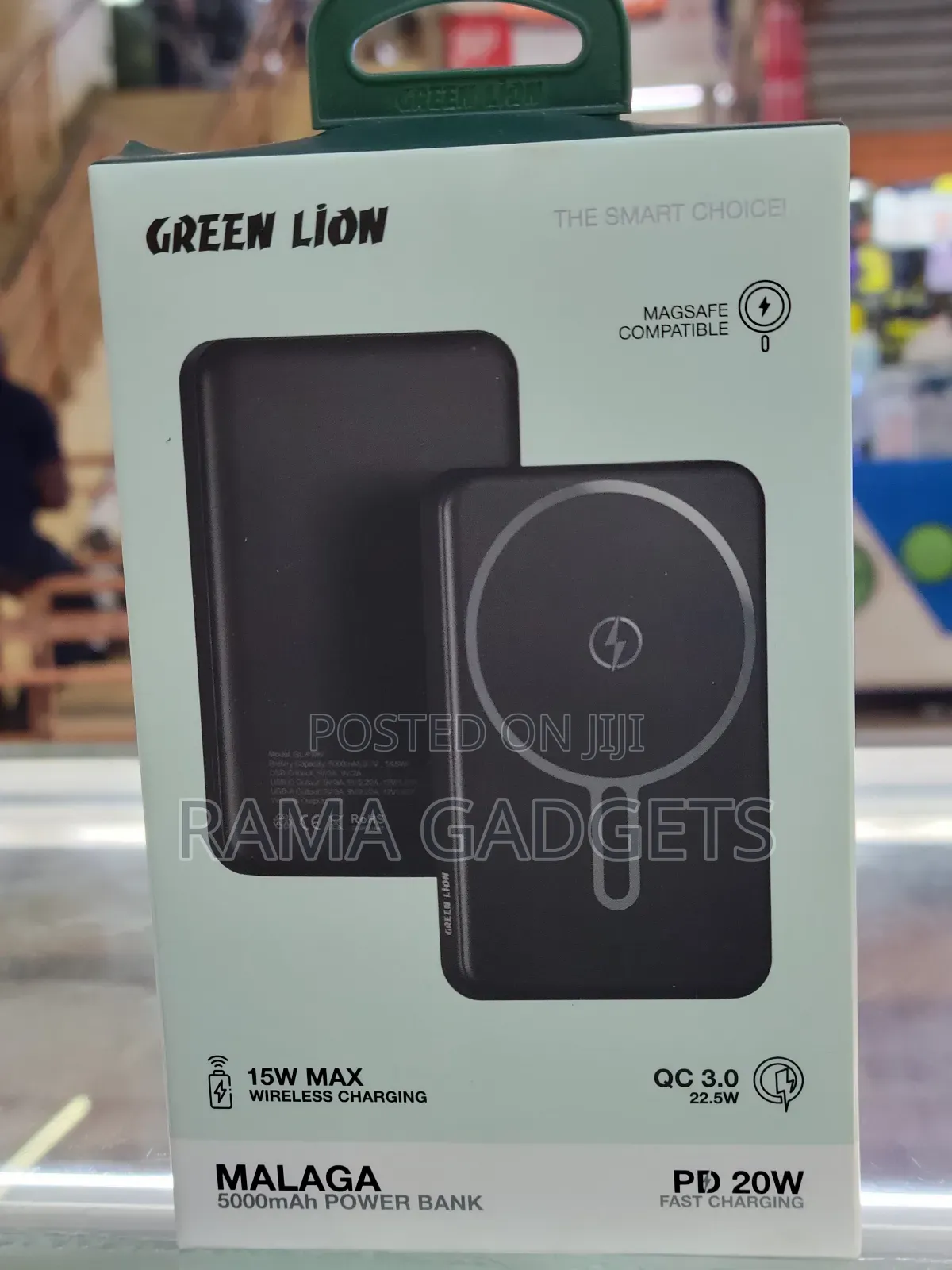 Green Lion Malaga Power Bank
5000mah