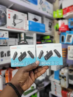 Porodo Blue Professional Dual Wireless Microphone