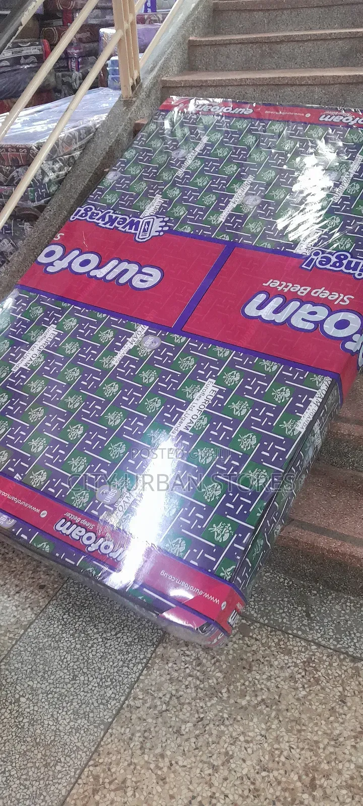 4x6 Inches Eurofoam Tape Edge Mattresses