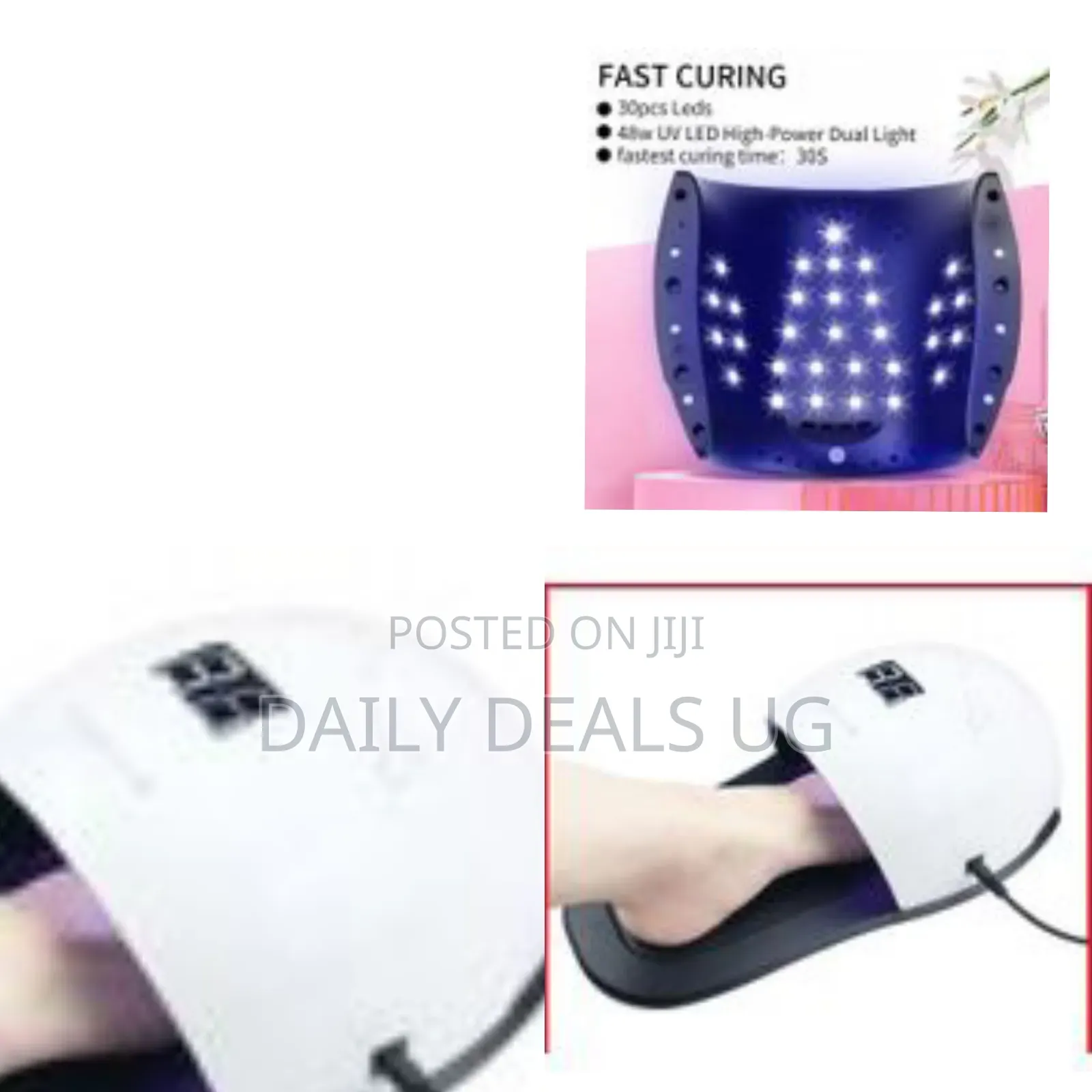 48w Uv Led Nail Dryer for Curing Gel Nail Polish