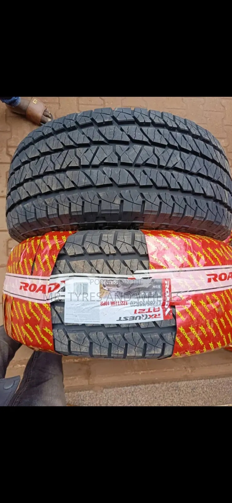 285 55 R20 Roadx Available Now Very Comfortable On Road.