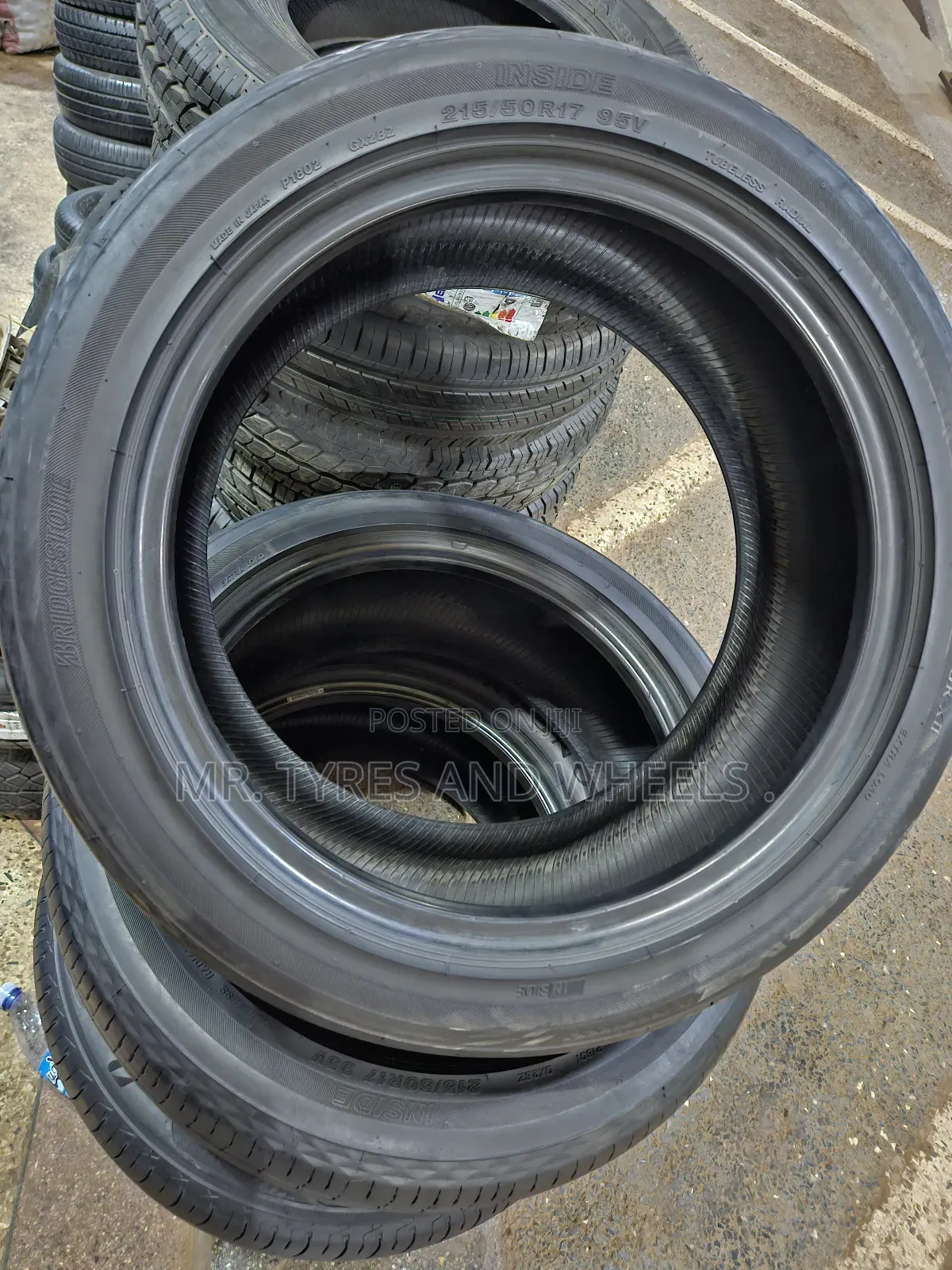 215 50 R17 Bridgestone Japan Just Incase U Need 1 Or 2 Inbox Me.
