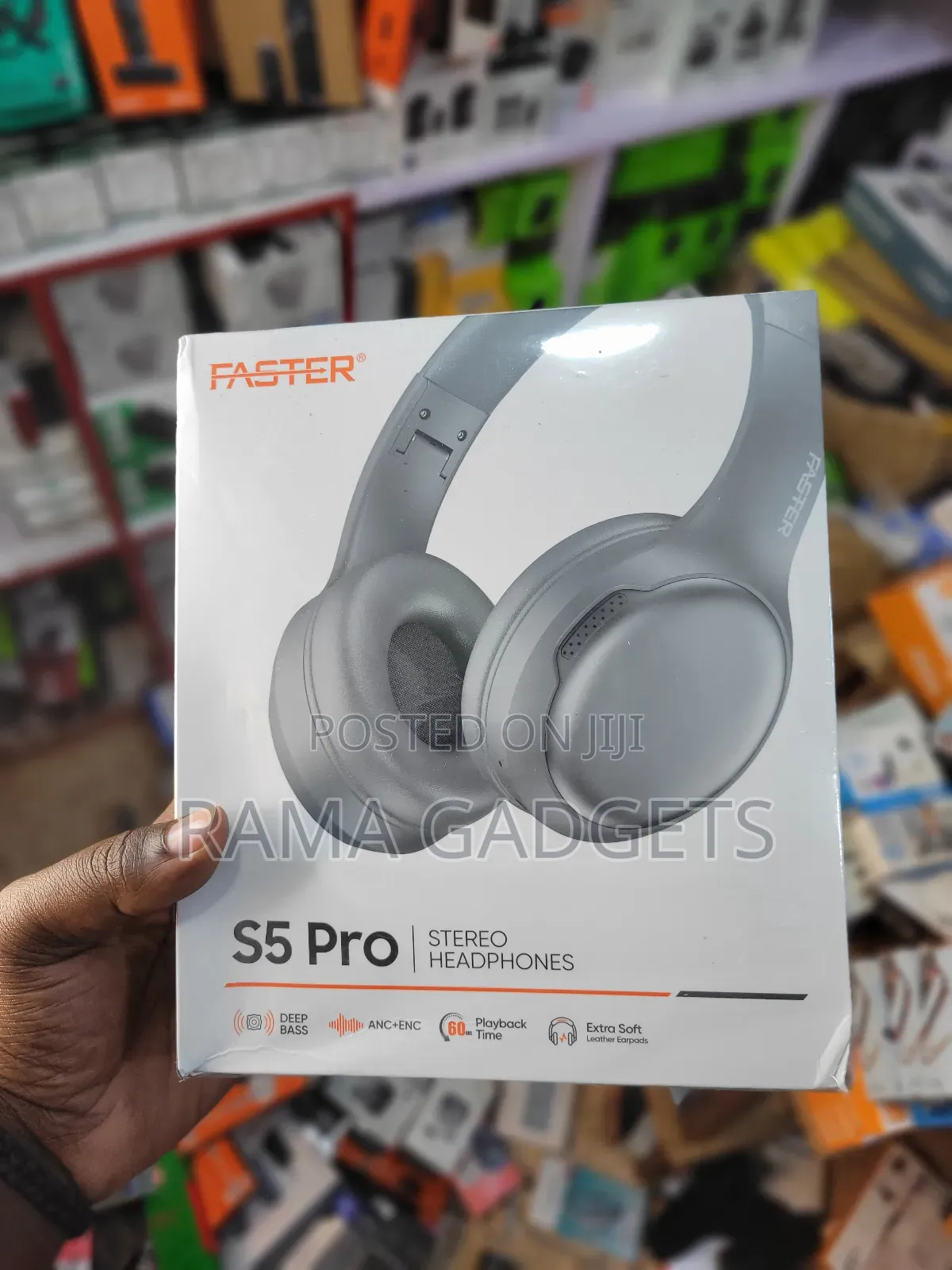 Faster S5 Pro Stereo Headphones,