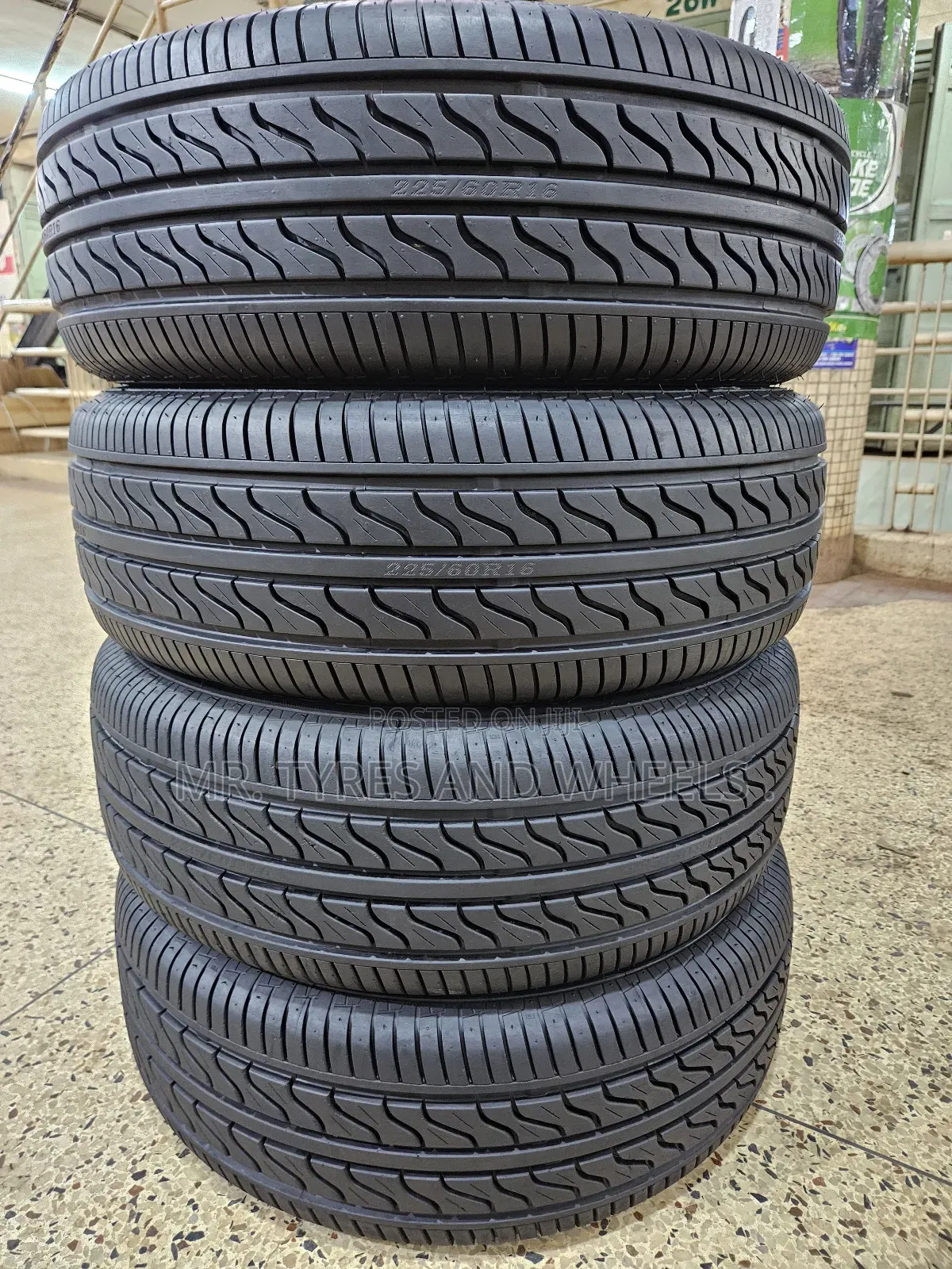 225 60 R16 Used Only 2days Trust Me And Warranted 2yrs For Them.