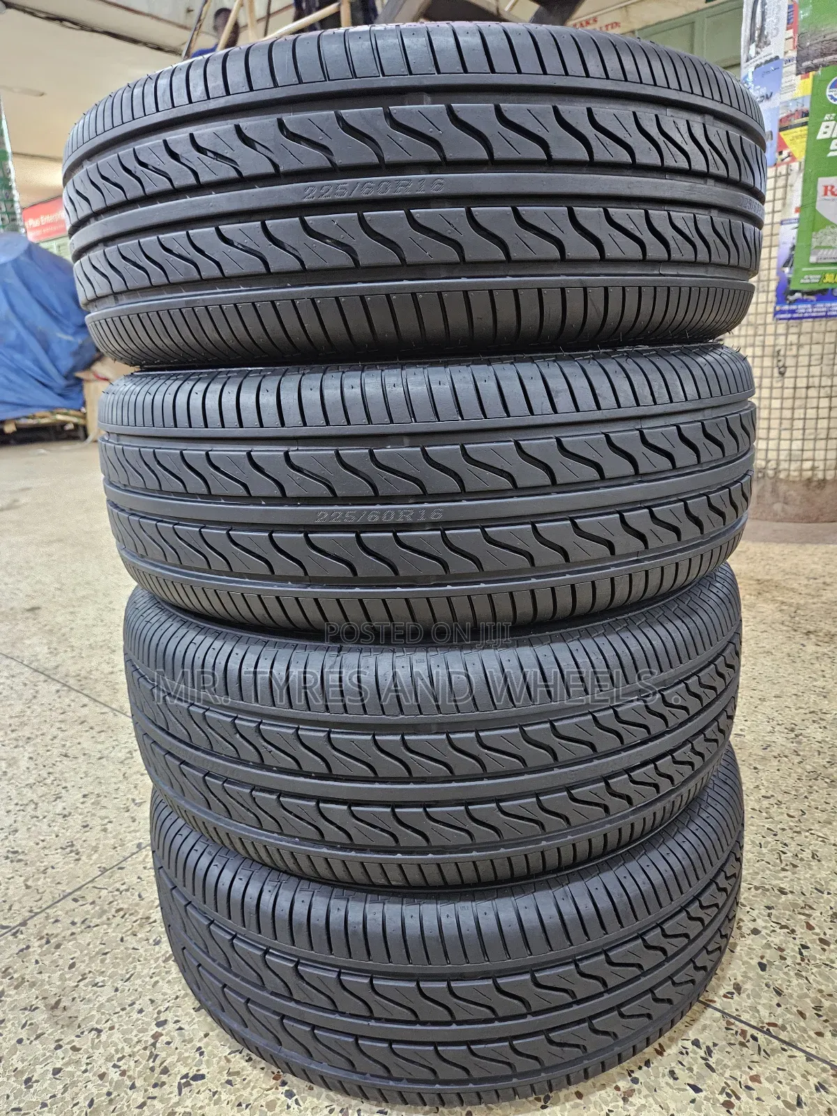 225 60 R16 Used Only 2days Trust Me And Warranted 2yrs For Them.
