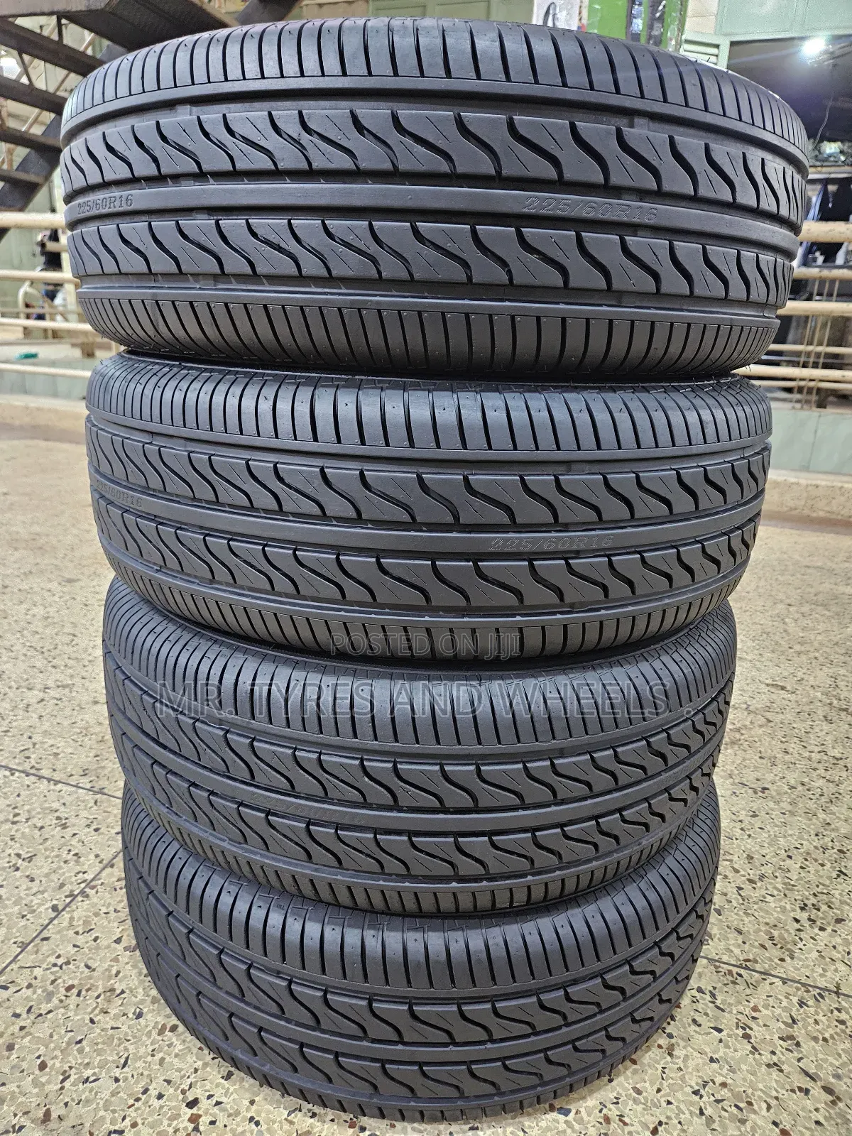 225 60 R16 Used Only 2days Trust Me And Warranted 2yrs For Them.