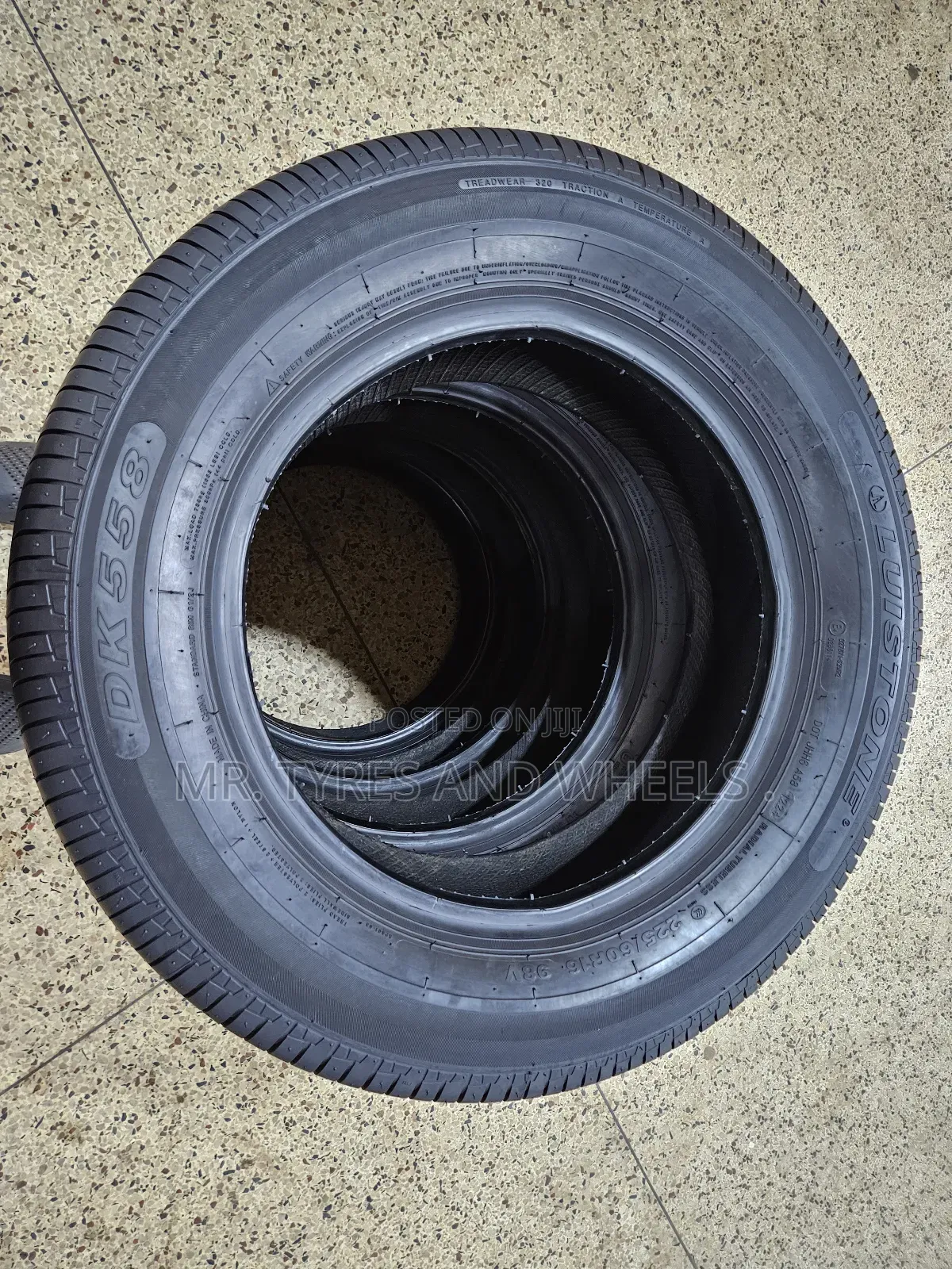 225 60 R16 Used Only 2days Trust Me And Warranted 2yrs For Them.