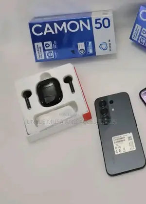 New Tecno Camon 50 256 GB Black