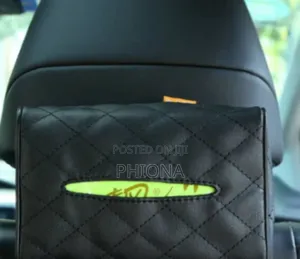 Leather Car Tissue Box
