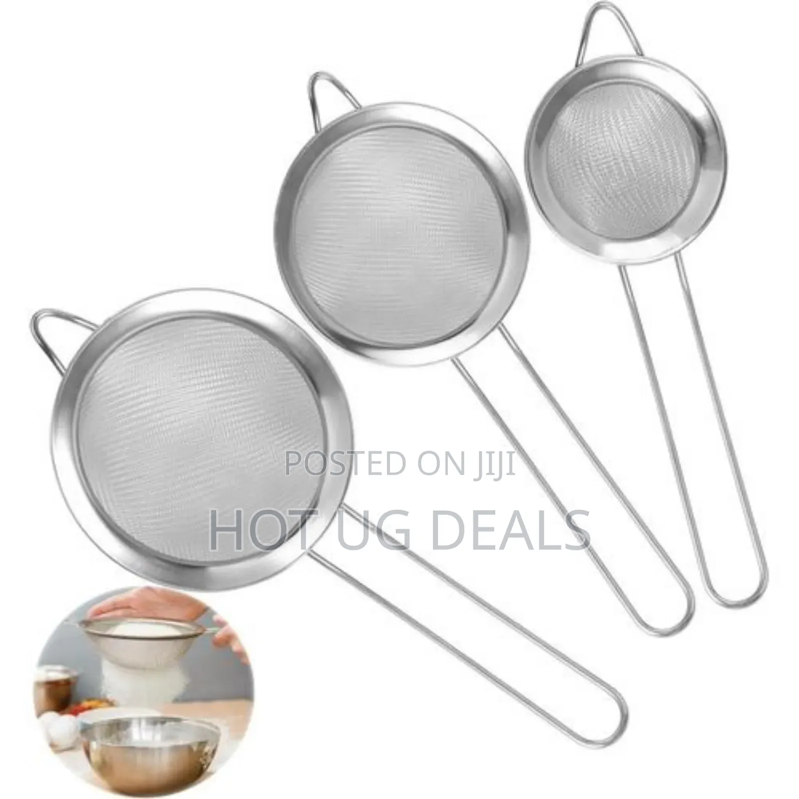 (13pcs) Chopping Board & Set Of Knives, Whisker,Lemon Squeezer Sieves-