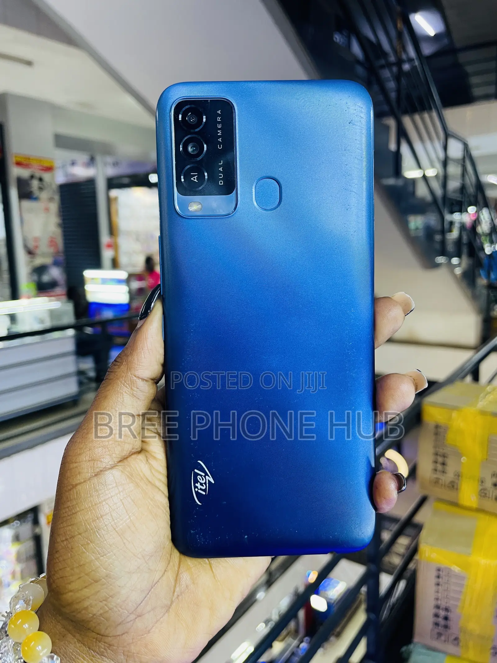 Itel P37 32 GB Blue