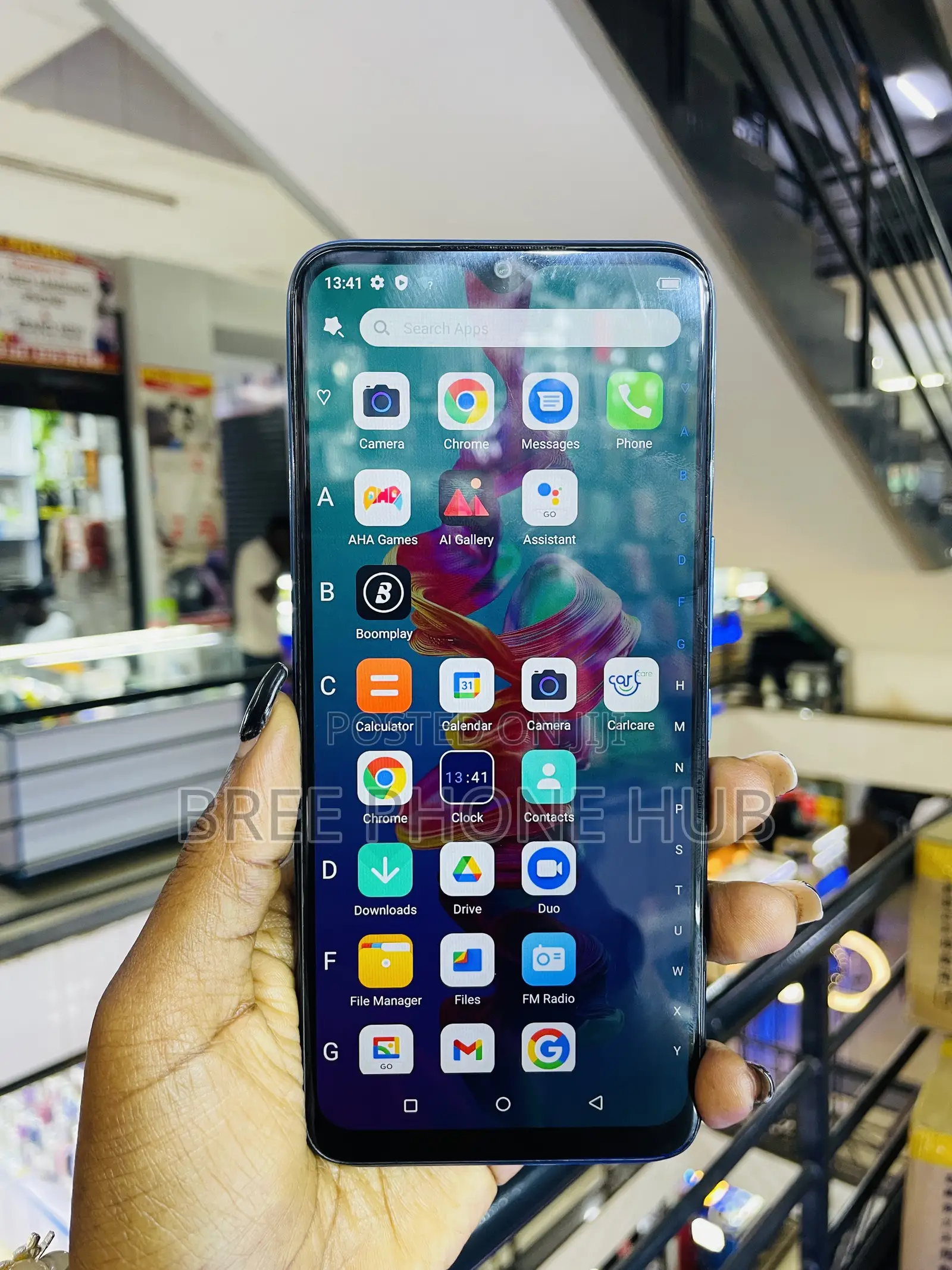 Itel P37 32 GB Blue