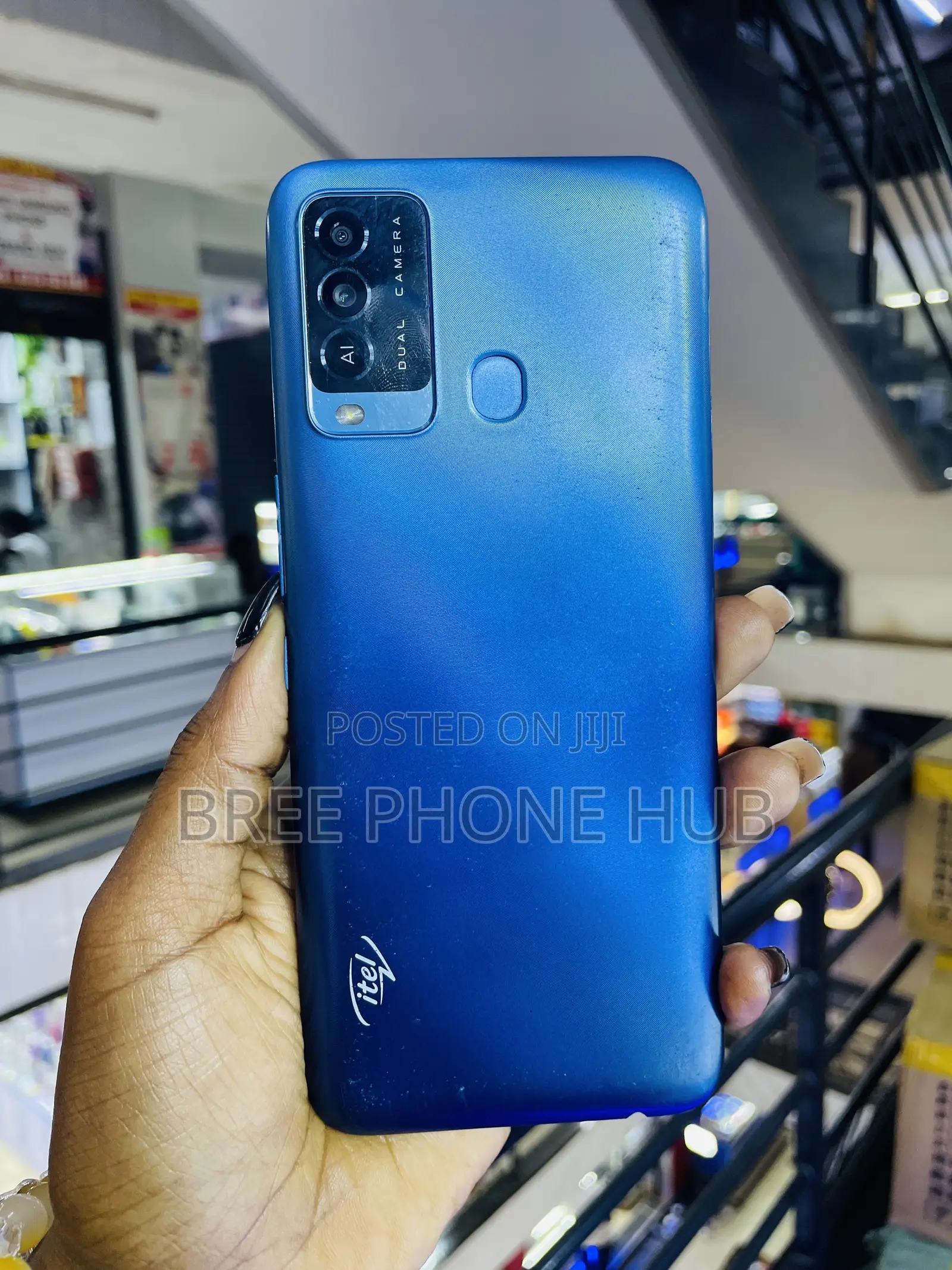 Itel P37 32 GB Blue