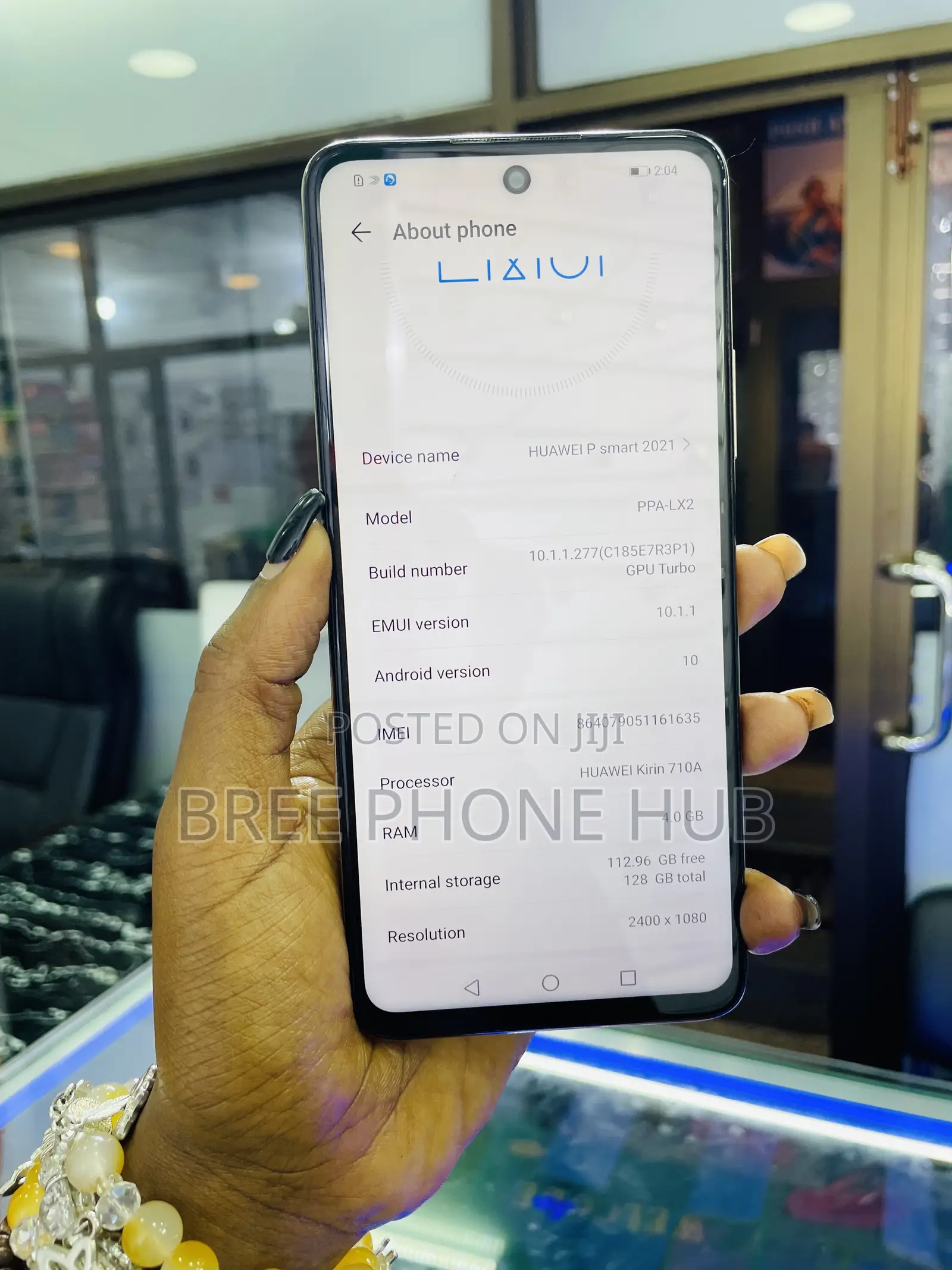 Huawei P Smart 2021 128 GB Rose Gold