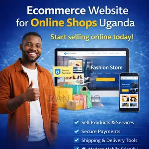 Ecommerce Website for Online Shops Uganda