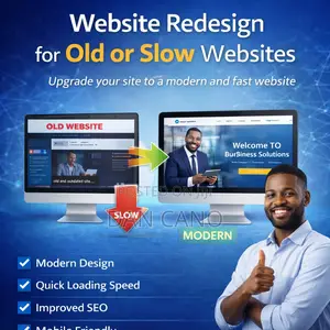 Website Redesign for Old or Slow Websites