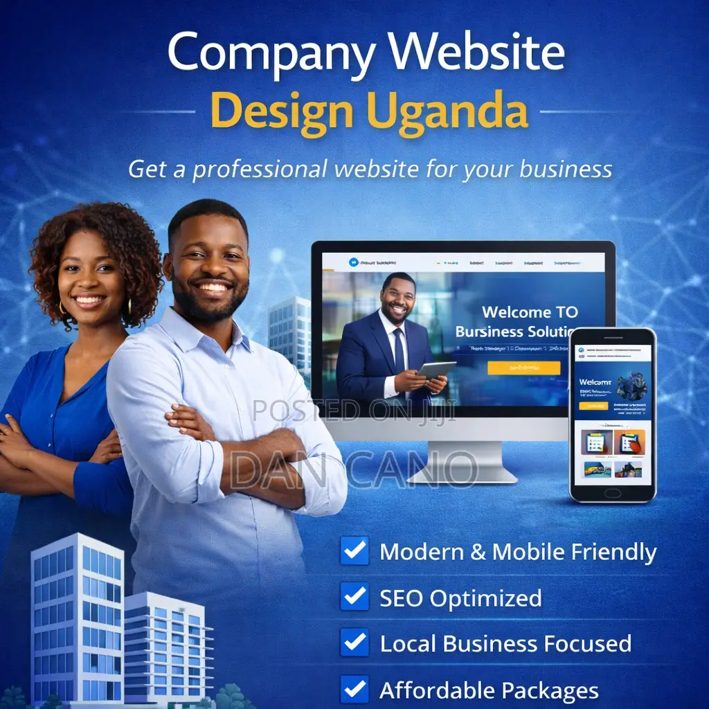 Company Website Design Uganda