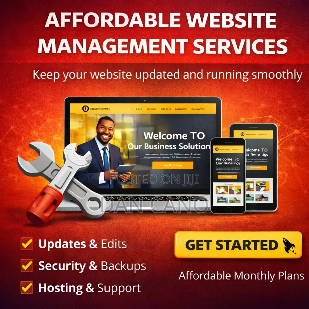 Affordable Website Management Services in Uganda