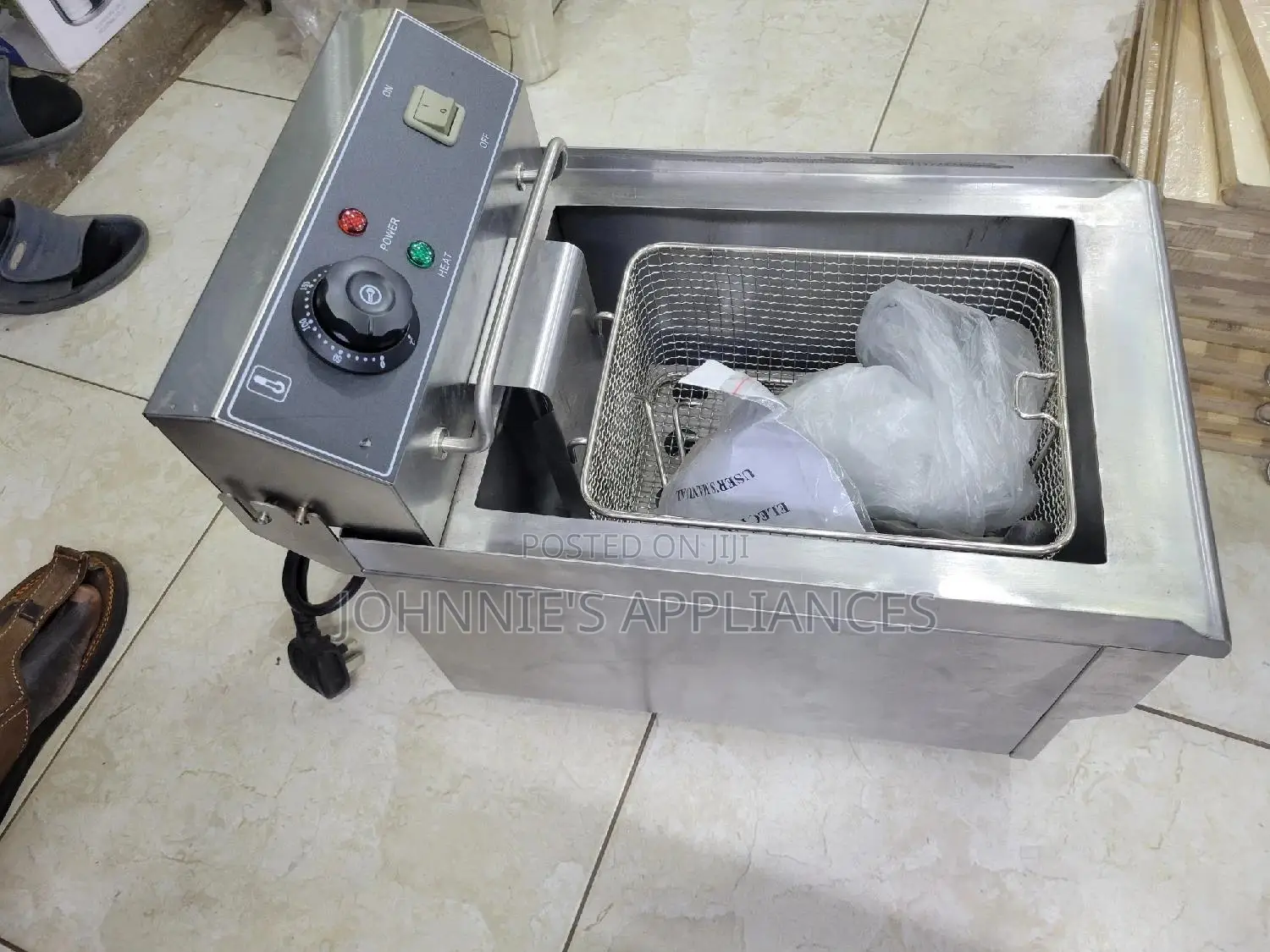 Commercial Electric Single Deepfryer 6l