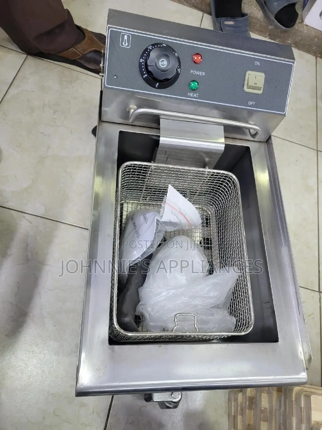 Commercial Electric Single Deepfryer 6l