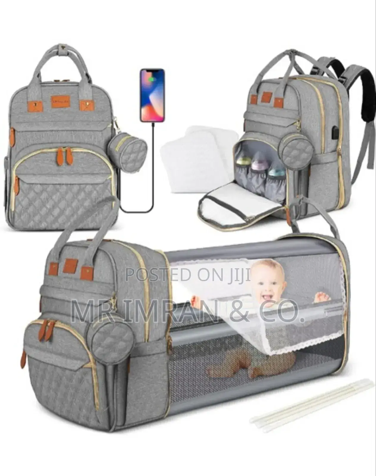 Versatile Diaper Bag Backpack