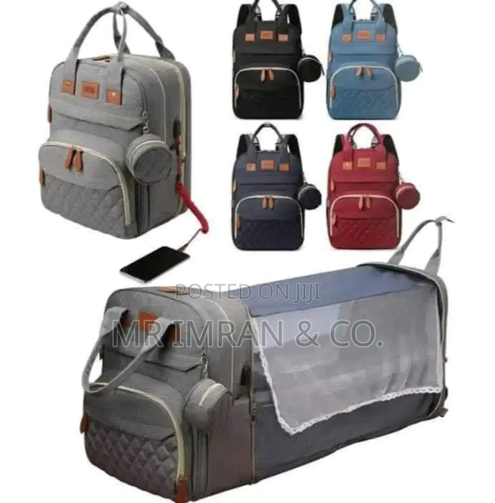Multipurpose Diaper Bag Backpack