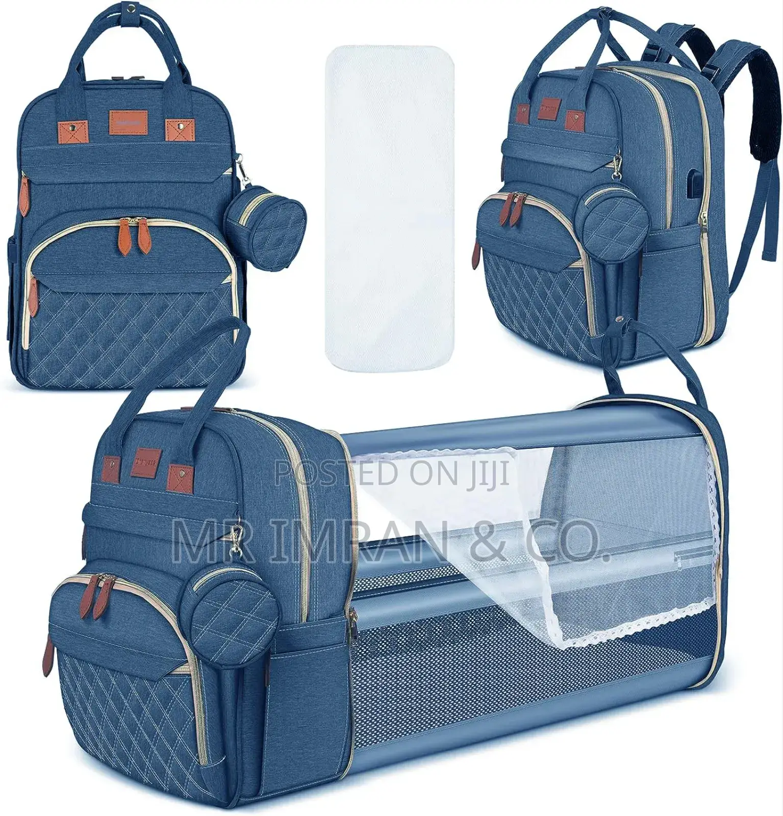 Multipurpose Diaper Bag Backpack