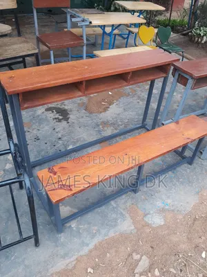 3 Seater School Desks