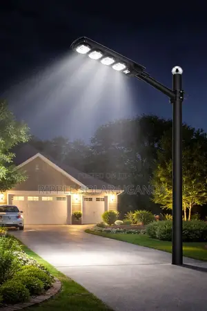 200w Solar Street Light With Lithium Battery Outdoor Security Light