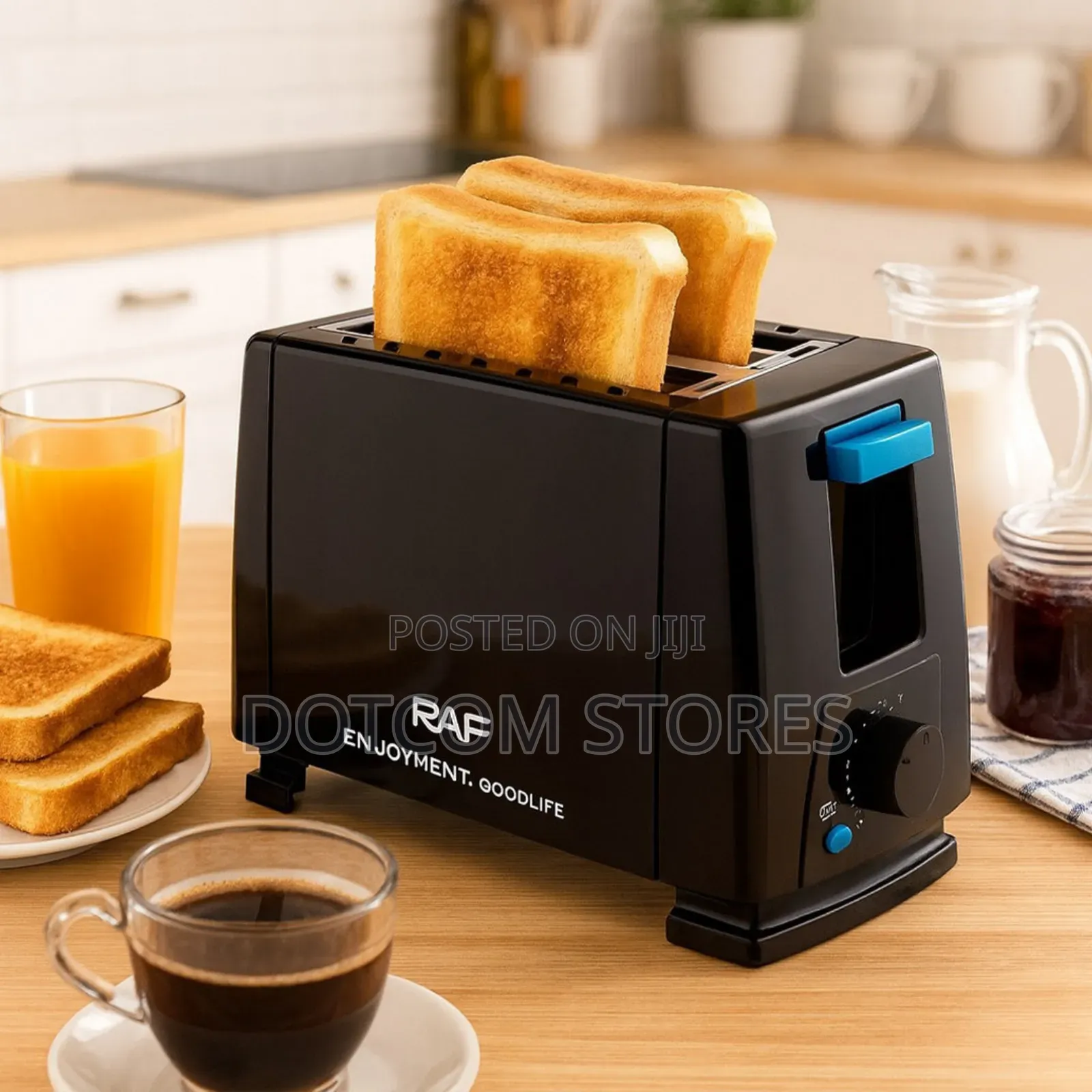 Raf 2-Slice Toaster (Model R.263).